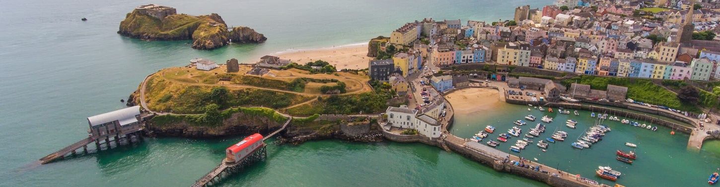 Tenby Aerial View