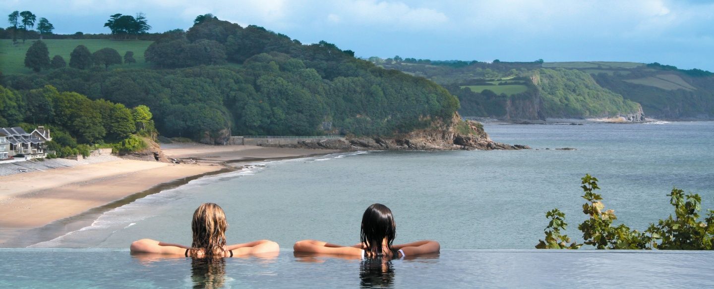 Pool overlooking Saundersfoot Bay